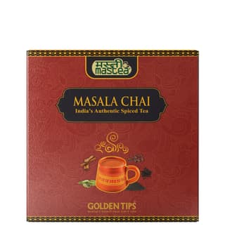 Golden Tips Masala Chai India's Authentic Spiced Tea - Value Pack (200 gram)