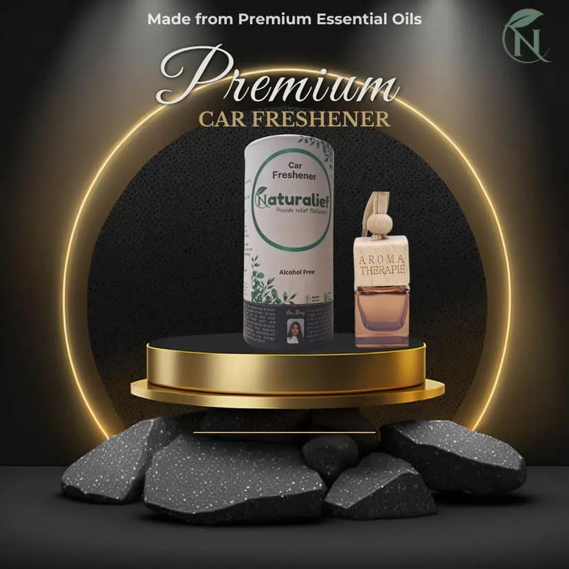 Drift Bloom Car Freshener | Essential Oil | Alcohol-Free | Cuboid Glass Bottle view 2