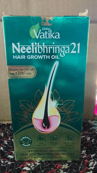 Vatika neelibhringa21 hair growth oil