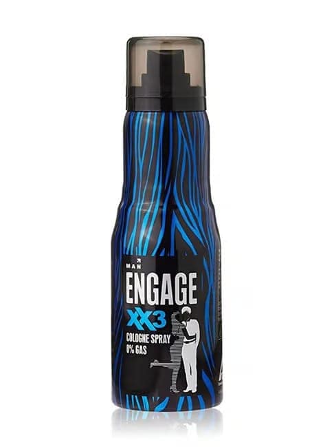 Engage XX3 Cologne Spray - No Gas Perfume, Spicy & Woody, Skin Friendly, For Men, 135 ml view 2