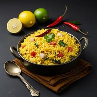 Trimurti (Lemon+Coconut+Tomato Rice)