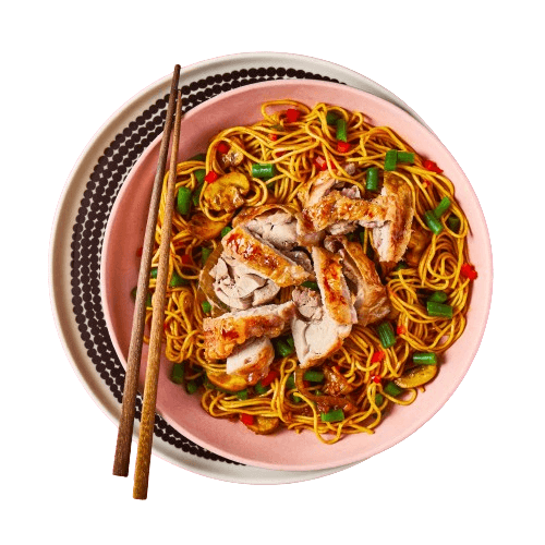 Chicken Noodles Half