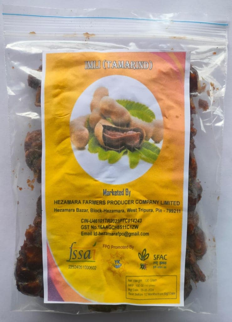 Tamarind Without Seeds | Imli Seedless | Emli without Seeds | Seedless Tamrind (200gm) view 2