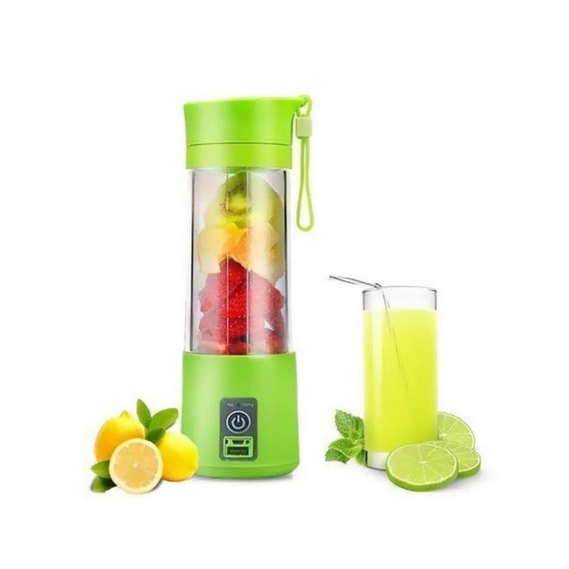 Portable Mini USB Electric Juicer 6-Blades | Protein Shaker & Smoothie Maker | Rechargeable Travel Blender 380ml view 2