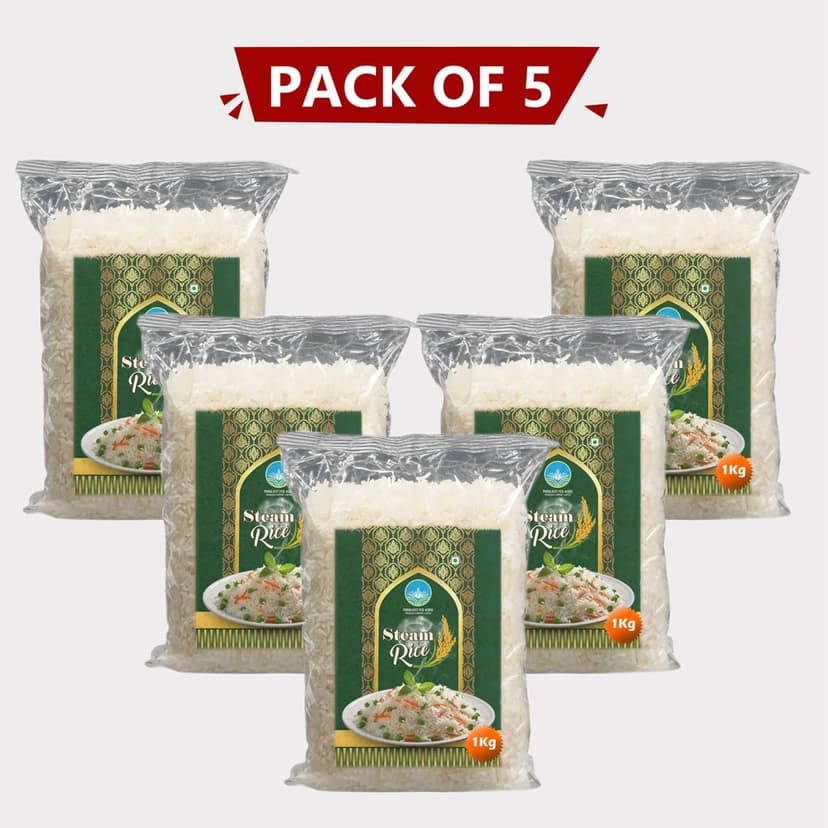 Steam Rice (Pack of 5)