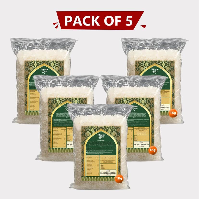 Steam Rice (Pack of 5) view 2