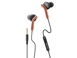 Zebronics BRO 3.5mm Wired Earphones - Orange