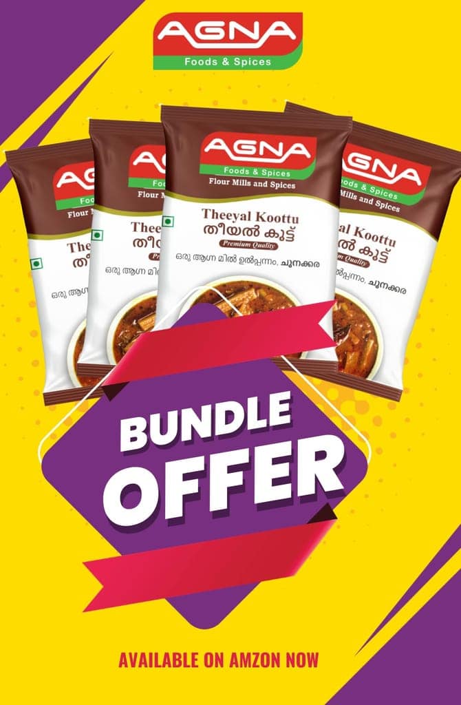 AGNA Brand THEEYAL MIX Powder - BUNDLE OFFER OF 4 PACKETS (4x100g) view 2