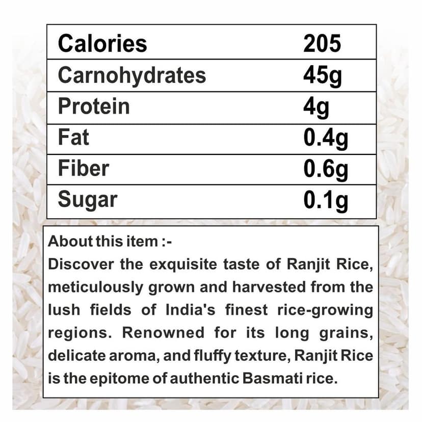 Ranjit Rice (Pack of 10) view 2
