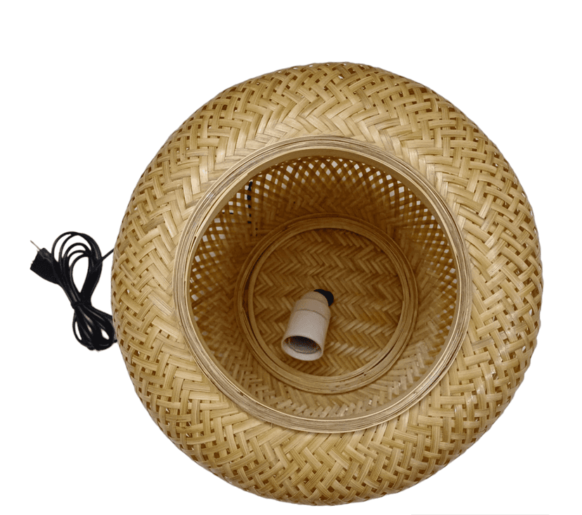JHARCRAFT BAMBOO PINEAPPLE LAMP(BB00310) view 2