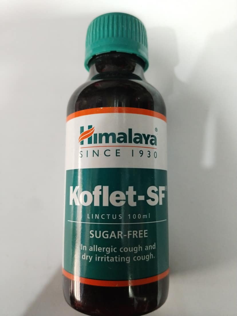 Himalaya Koflet-sf Linctus Sugar-free In allergic cough and Dry irritating cough.