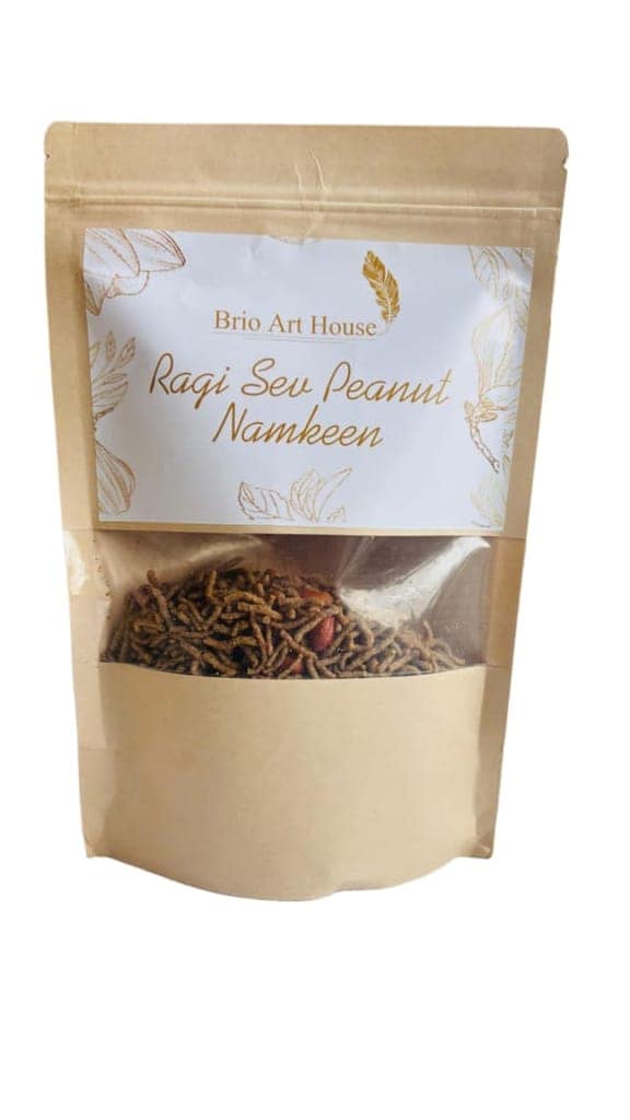 Ragi Sev Peanut Namkeen (200g) view 2