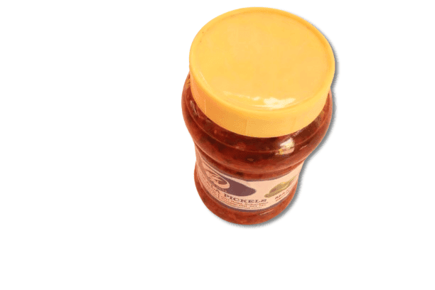 "Spicy Andhra Style Mango Pickle - Authentic Indian Pickle Made with Fresh Mangoes and Traditional Spices" view 2