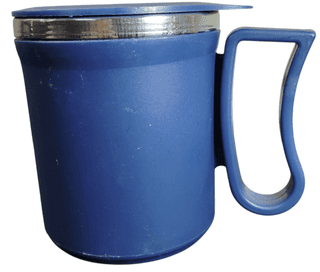 Coffee Mug with Lid, Double Walled, Leakproof