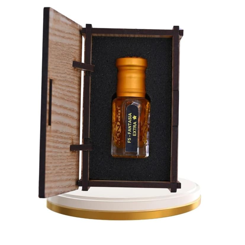 alNaqi Fantasia Extra 6ml - Strong Attar for Men, Long Lasting Fragrance Oil, Alcohol Free Arabic Scent, Original Fantasia Blend