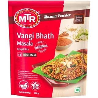 MTR Vangi Bath Masala, 100 gm Pouch