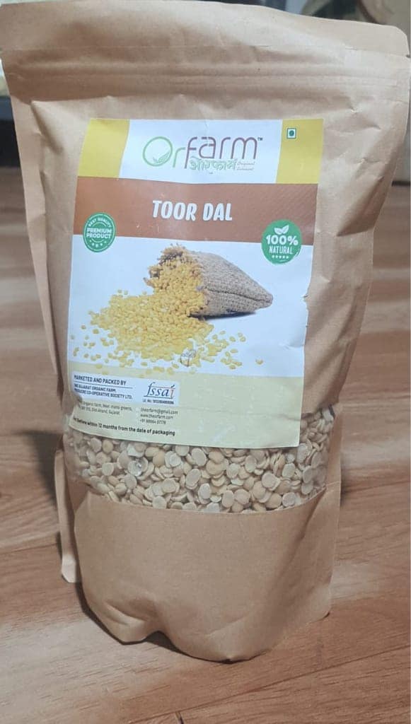 Organic Toor dal view 2