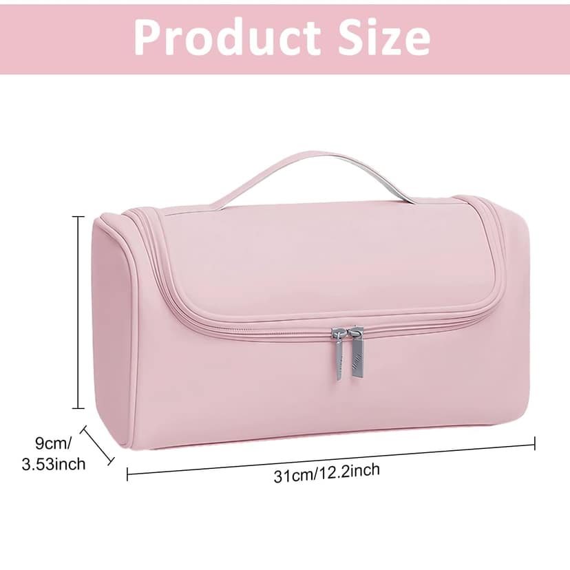 MAYCREATE Travel Storage Bag for Dyson Airwrap Hair Styler, Pink Bag Only MAYCREATE Travel Storage Bag for Dyson Airwrap Hair Styler, Pink Bag Only - Pink view 2