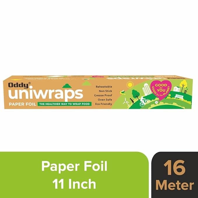 Oddy Uniwraps| Paper Foil | Food Wrapping Paper | 11" x 16 Mtr Pack view 2