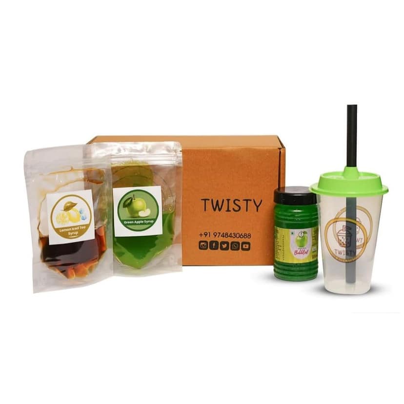 Twisty The Boba Station� - Bubble Tea Kit - 3 Servings