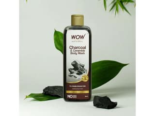 WOW Skin Science Charcoal & Ceramide Detox Body Wash Deep Cleanse & Purify - 250ml