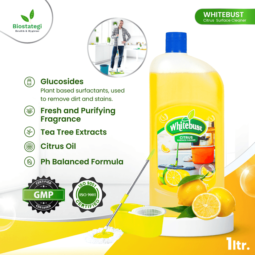 Whitebust Floor Cleaner Citrus 975ml Pack of 2 view 2