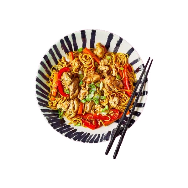 Chicken Singapuri Noodles (Half)