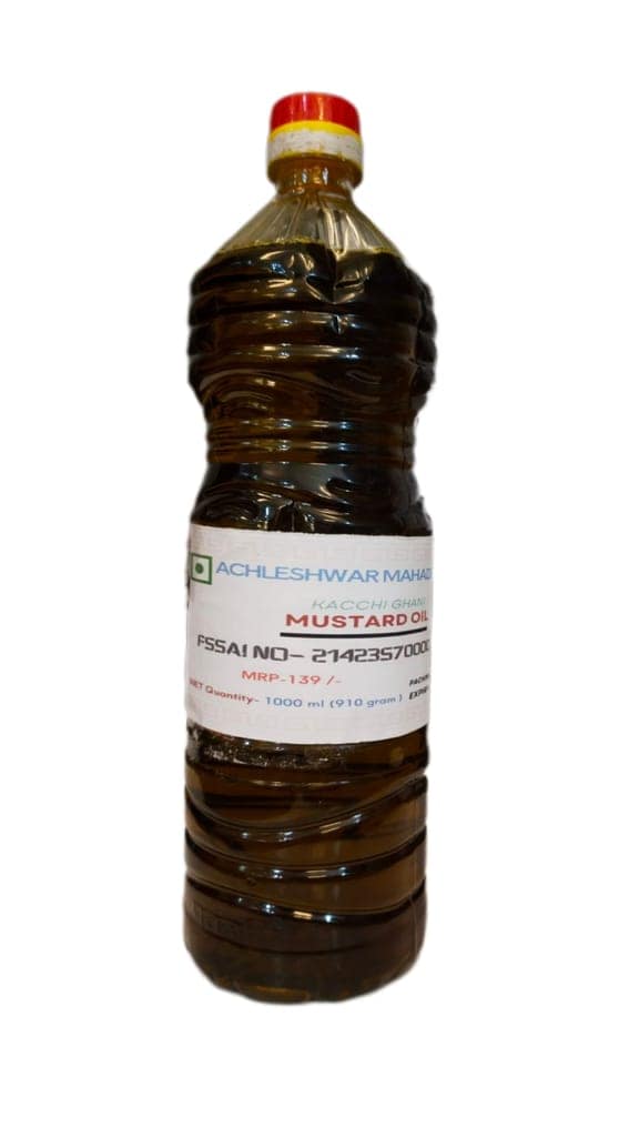 Kacchi Ghani mustard oil view 2