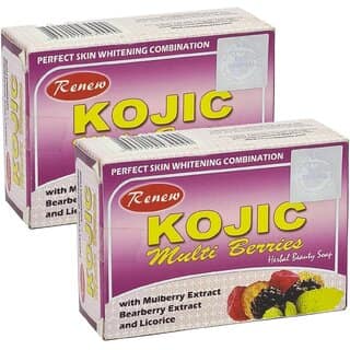 Renew Kojic Multi Berries Face Beauty Soap - Pack Of 2 (135g)