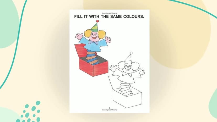 Colour With Crayons Book 5 for Kids Age 1 -6 Years - Drawing and Colouring Book for Early Learners [Paperback] Dreamland Publications view 2