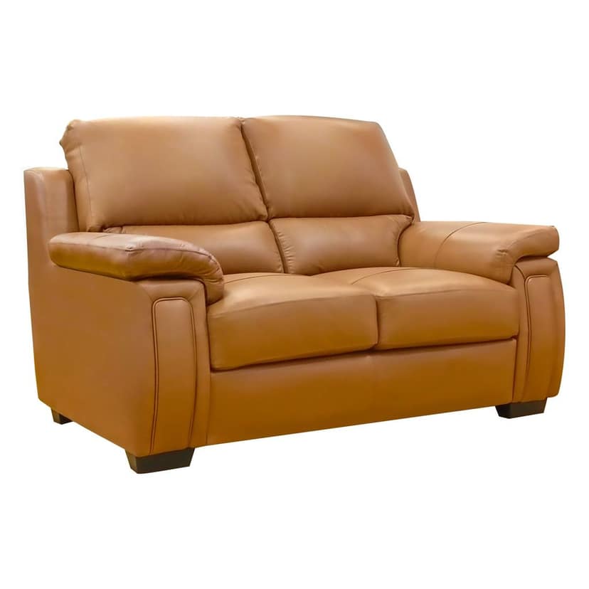 ARENA Mona 2-Seater Tan Sofa view 2