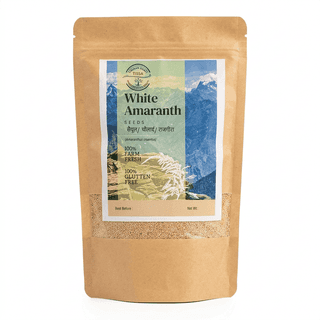 "Organic White Amaranth Seeds - 100% Farm Fresh & Gluten Free (500g)"