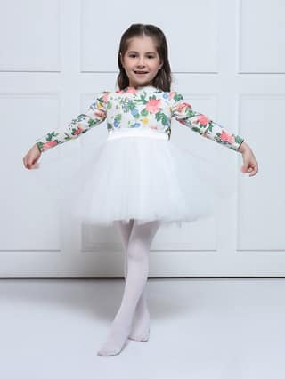 THE PONY & PEONY CO. Girl Enchanted Blossom Dress