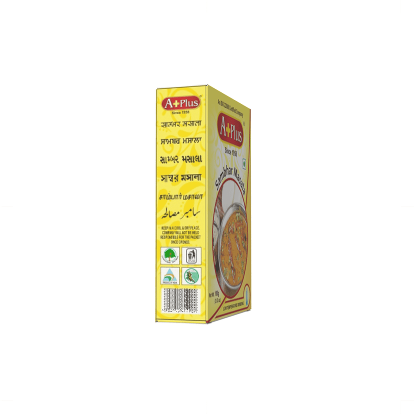Aplus Sambhar Masala 100g Box view 2