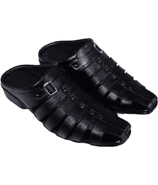 INFINITRENZ - Black Men's Sandals