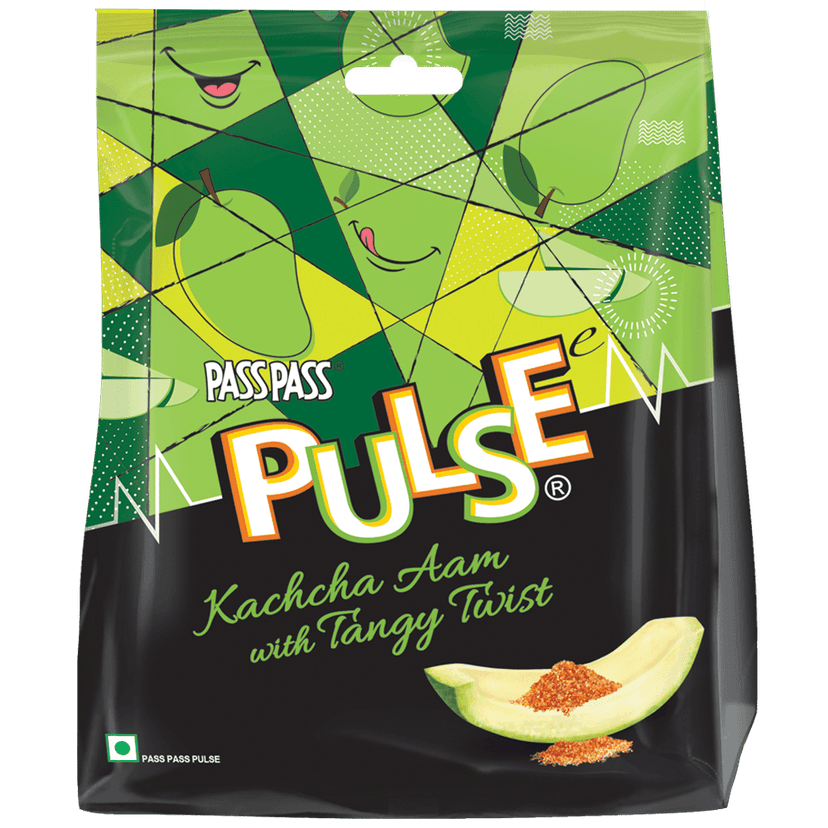Pulse Pyramid Pouch || Kachcha Aam Candy || 50 Pieces || 190g