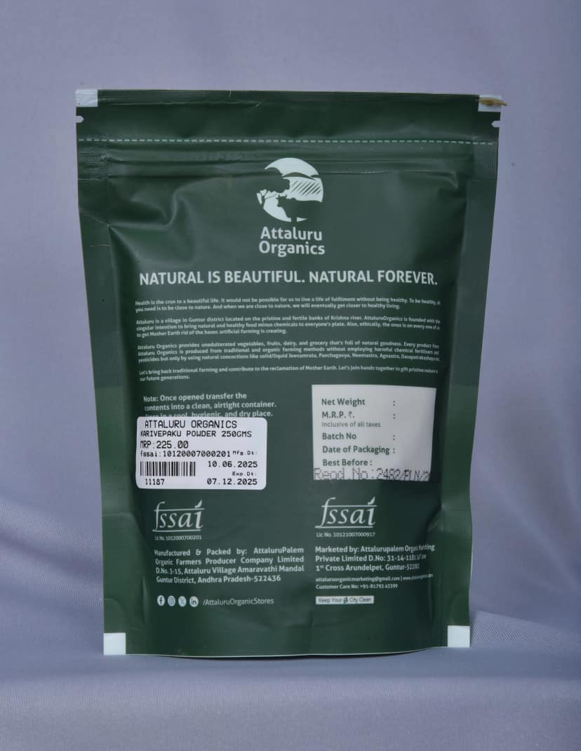 Attaluru Organics Curry Leaves Powder view 2