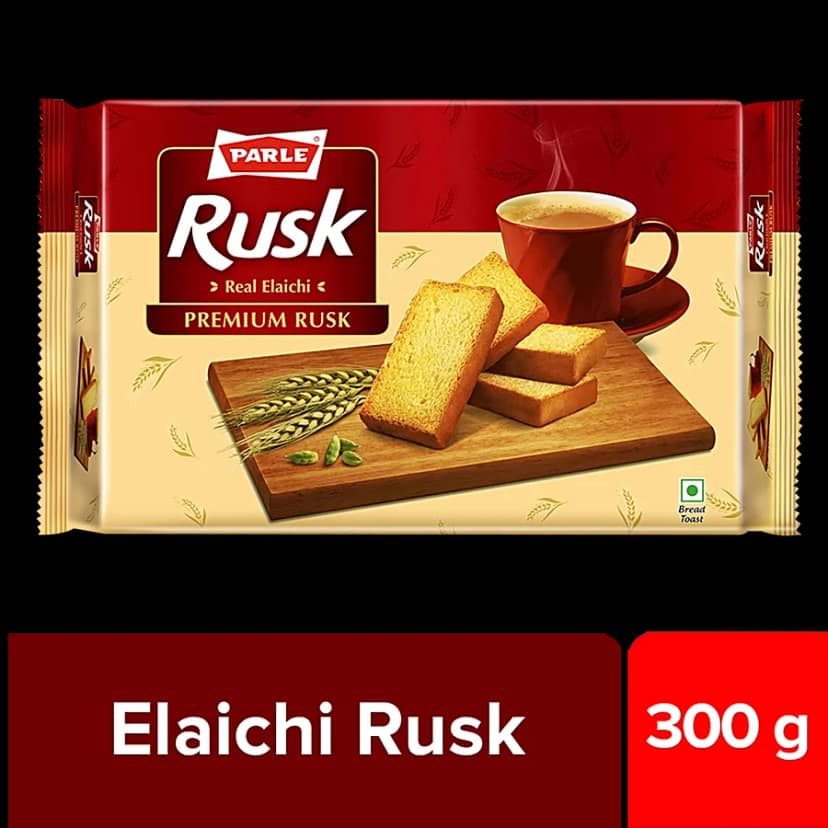 Parle Rusk Real Elaichi, 300 G