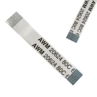 12 Pin 0.5mm Pitch 40mm Same Side Connection FFC Ribbon Flexible Flat Cable
