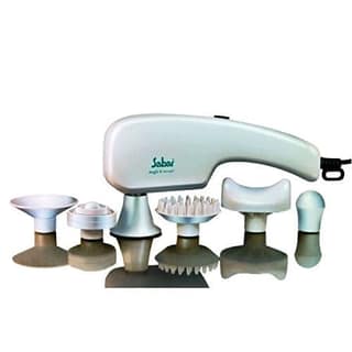 Sabar Magic-6 Electric Handheld 6 in 1 Full Body Handheld Body Massager for Pain Relief & Relaxation