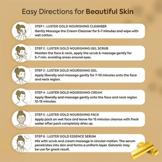 Lustre Gold Radiant & Glowing Skin Facial