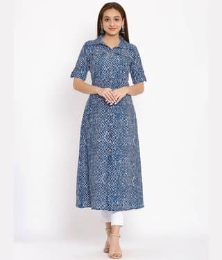 NeshamaKurti - Grey Rayon Women's Front Slit Kurti ( Pack of 1 )