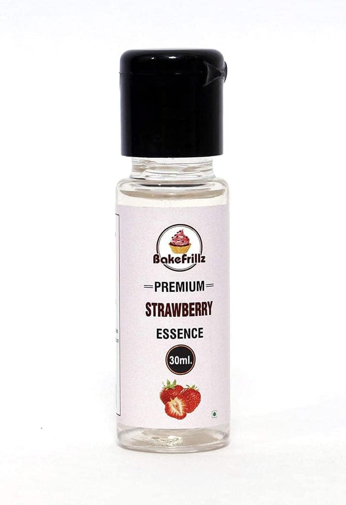 Bakefrillz Vanilla and Strawberry Food Flavor Essence Combo for Cake Baking, Ice Creams, Puddings, Cookies Making, 30 mlx2 view 2