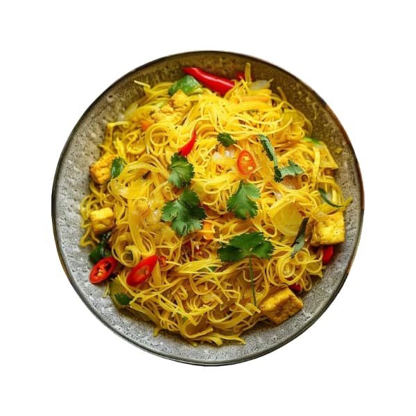 Egg Singapuri Noodles (Full)