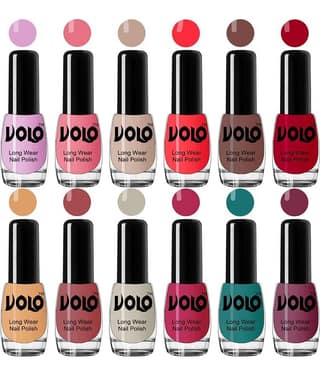 VOLO Best Affordable FullYear Collection Nail Polish Combo 12 Pcs Multi Glossy 60 mL