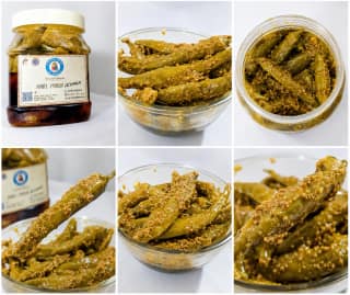 Hari mirchi achaar