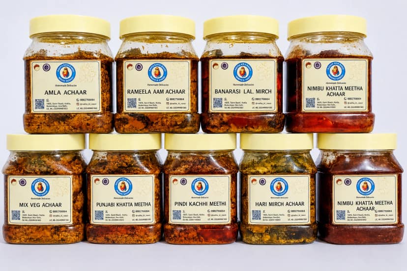 Hari mirchi achaar view 2