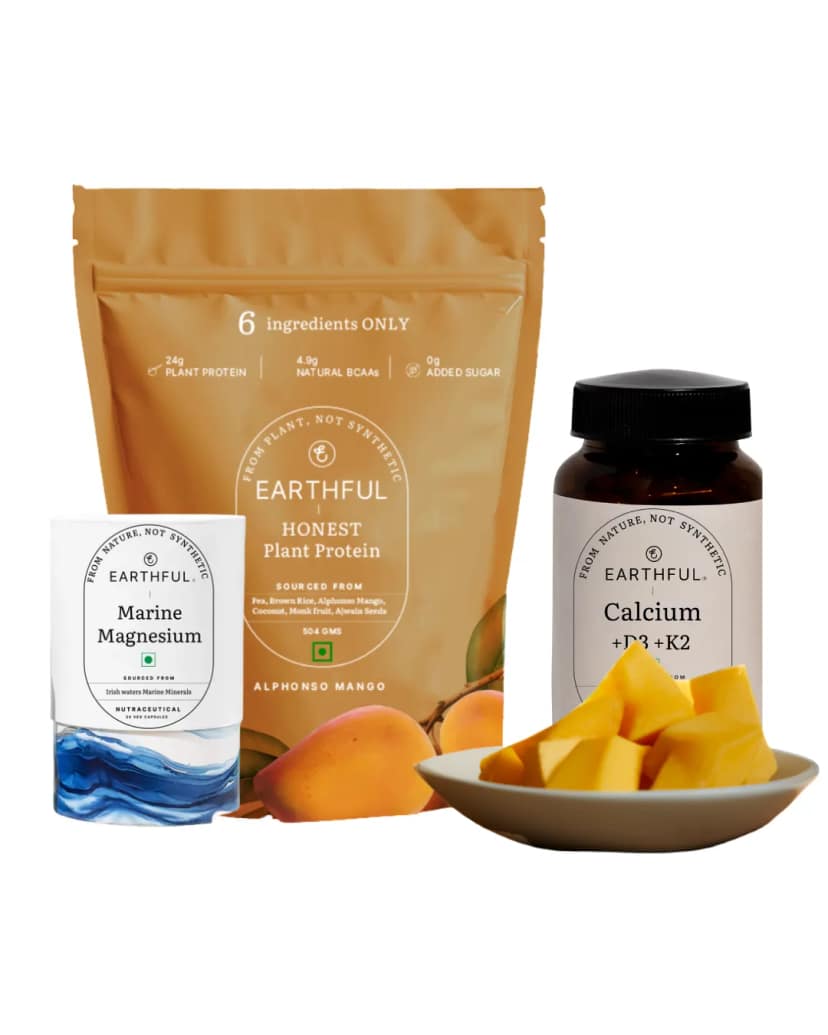 Earthful Protein + Bone Health Starter Kit for New Gym Goers