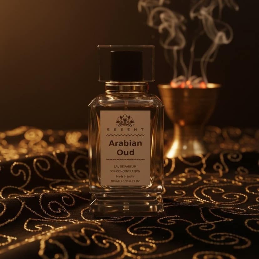 Essent Perfumes Arabian Oud Eau de Parfum (EDP) – Intense Oud Woody Long Lasting Perfume – Unisex Fragrance view 2