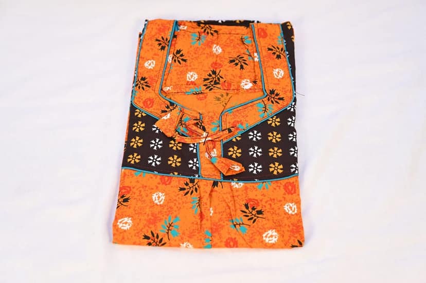 Women's Cotton Printed Nightgown view 2